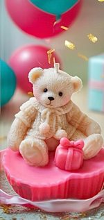گیفت تولد خرسی