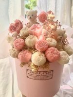 گیفت دسته گل تولد گل و خرسی - Image 2