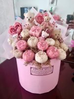 گیفت دسته گل تولد گل و خرسی - Image 3