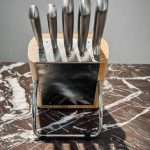 سرویس کارد 6 پارچه دسته استیل GMZ - Image 2