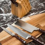 سرویس کارد 8 پارچه دسته ماهگونی GMZ - Image 4