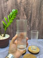 لیوان 6 تایی طرح راه راه بلند - Image 4