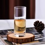 لیوان 6 تایی طرح راه راه بلند