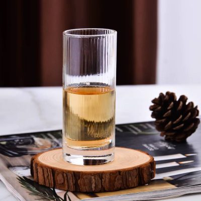 لیوان 6 تایی طرح راه راه بلند