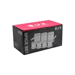 ست جای ادویه 7 پارچه B.V.K مدل درب چوبی کد 863216 - Image 6