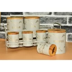 پاسماوری 7 پارچه B.V.K طرح ماربل کد 865596 - Image 2