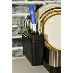 جاظرفی یک طبقه استیل اورجینال مدل پایه دار کد DR1 - Image 4