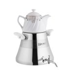 کتری قوری شیردار مدل هرمی دسته باکالیت برندKST - Image 3