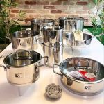 سرویس قابلمه 11 پارچه استیل برند KST - Image 2