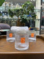 لیوان ٦ تایی ته صاف راه راه  DELI