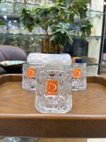 لیوان ٦ تایی طرح دفرمه ته صاف طرح دیور  DELI