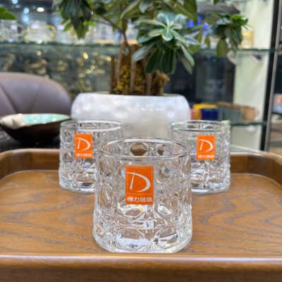 لیوان ٦ تایی طرح دفرمه ته صاف طرح دیور  DELI