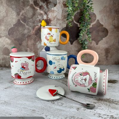 ماگ درب دار میوه پلاریس