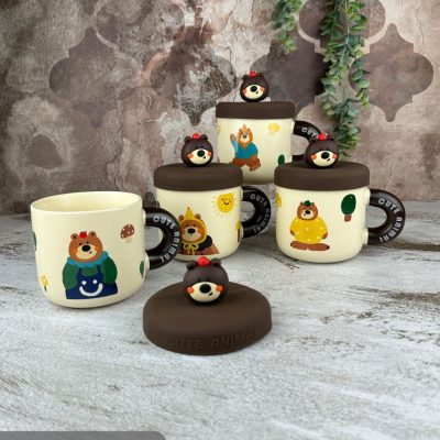 ماگ درب دار خرس پلاریس