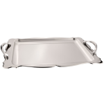 سینی استیل مستطیل کوچک فریم سانا دسته کد صفر کروم کد 500S