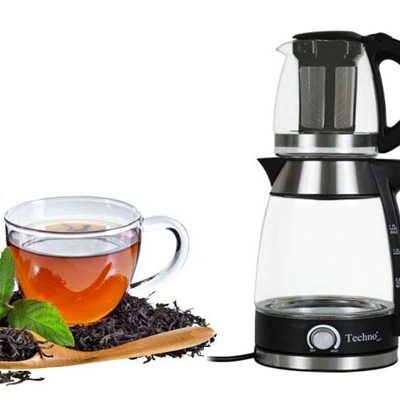 چای ساز روهمی تکنو مدل TE-910 شیشه ای