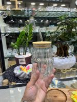 لیوان اسموتی درب بامبو راه راه - Image 3