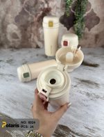 تراول ماگ سفید دکمه رنگی - Image 2