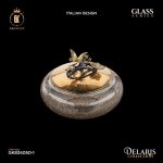 شکلات خوری منحنی کوچک گلدکیش مدل دلاریس