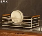 آبچکان فلزی دسته چوبی B.V.K کد 461730