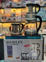 چایی ساز کنارهمی دو قوری برلین مدل BE-1100 - Image 2