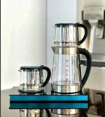 چایی ساز کنارهمی دو قوری برلین مدل BE-1100