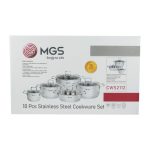 سرویس قابلمه 10 پارچه استیل کد CWS2112 - Image 4