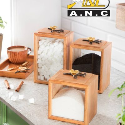 بانکه های چوبی گل برجسته رز و شیپوری برند ANC