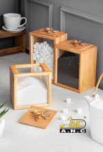 بانکه های چوبی گل برجسته رز و شیپوری برند ANC - Image 4