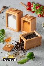 بانکه های چوبی گل برجسته رز و شیپوری برند ANC - Image 3