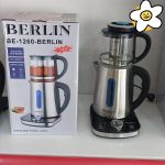 چای ساز روهمی کتری استیل برلین مدل BE-1260 - Image 2