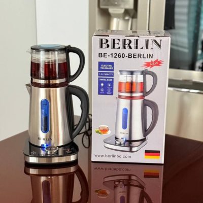 چای ساز روهمی کتری استیل برلین مدل BE-1260