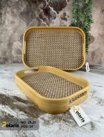 سینی بامبو کف بافت - Image 2