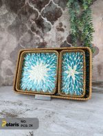 سینی کف صدفی مستطیل سه سایز - Image 2