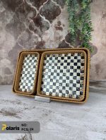 سینی کف صدفی مستطیل سه سایز - Image 3