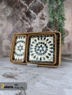 سینی کف صدفی مستطیل سه سایز - Image 6