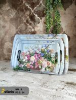 سینی 3 سایز مات پلاریس