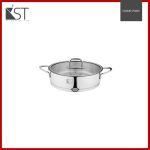 تابه دو دسته استيل KST سایز 28