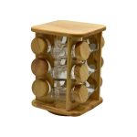 ست جای ادویه 12 پارچه یونیک مدل گردون ایستاده مربع - Image 2