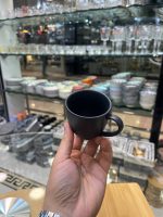 ست 6 عددی شات قهوه سراميك پايين طرح صخره - Image 4