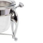 سوفله سوپ خوری بزرگ استیل طرح النا کروم دیاکو - Image 3