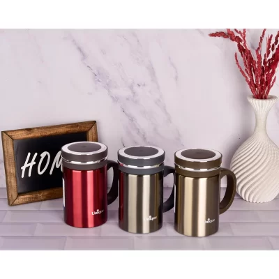 ماگ دسته دار استیل یونیک کد 1830