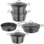 سرویس قابلمه ۹ پارچه بریونی مدل پلاتینیوم PL-151 - Image 3