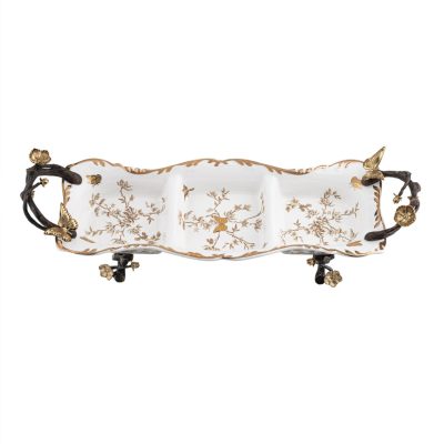 اردوخوری مستطیل سه خانه گلدکیش طرح نیاتوس