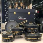 سرویس قابلمه 9 پارچه گرانیتی سنگ بریونی SLS-151 - Image 6