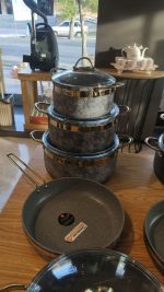 سرویس قابلمه 9 پارچه گرانیت بریونی مدل رویال استون RSK-151 - Image 2