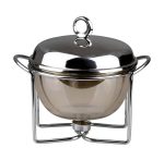 سوفله گرد سوپ خوری استیل - Image 2