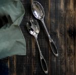 ست قاشق و چنگال سالاد سیلور