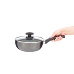 تابه وک عروس سربی با درب پیرکس