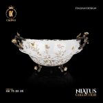 کشکول میوه خوری سایز کوچک گلدکیش طرح نیاتوس